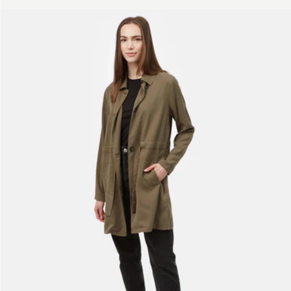 NWT - Tentree Tencel Soft Trench Jacket!